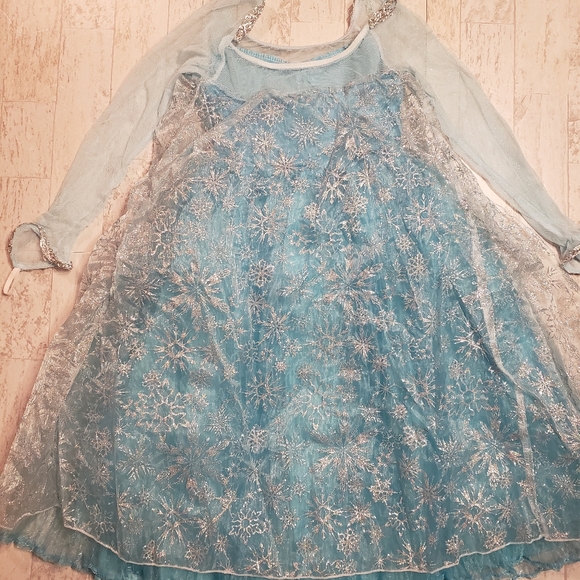 NWT Disney Parks Frozen Princess Elsa Costume Size XL 14/16 - Picture 4 of 8